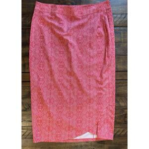 RipSkirt Hawaii Wrap Skirt in Length 3 Beach Cover Up Coral & White Size Large